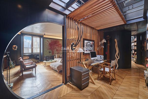 A vendre - Appartement en duplex - Paris 75010 -  dernier étage - Canal Saint-Martin