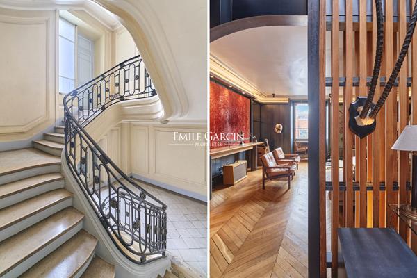 A vendre - Appartement en duplex - Paris 75010 -  dernier étage - Canal Saint-Martin