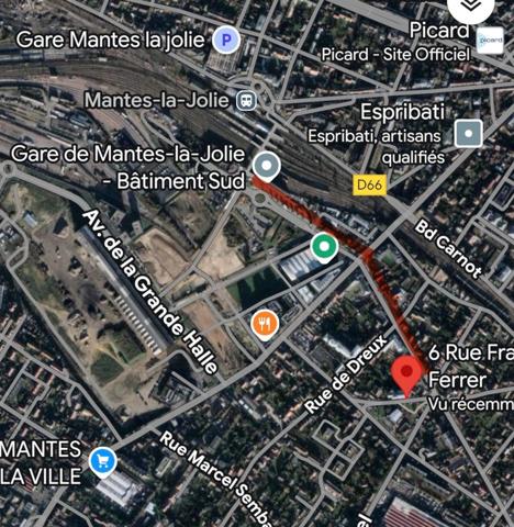 PLACE DE STATIONNEMENT EXTERIEUR à louer MANTES LA VILLE (78)