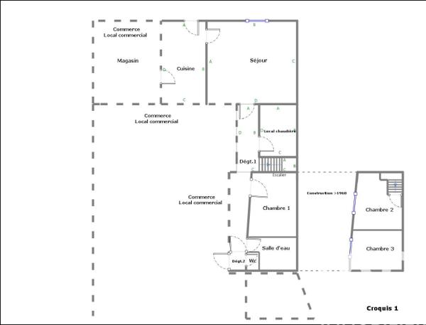 Immeuble à vendre 140 m² Saint-Gervais-en-Belin