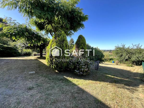 MAISON FAMILIALE SUR UN BEAU TERRAIN-PROCHE COMMODITÉS