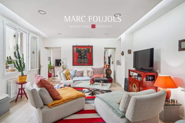 Paris XVI Porte de Saint Cloud : charmant 2 pièces de 55 m²