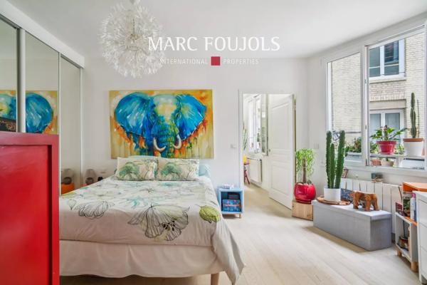 Paris XVI Porte de Saint Cloud : charmant 2 pièces de 55 m²