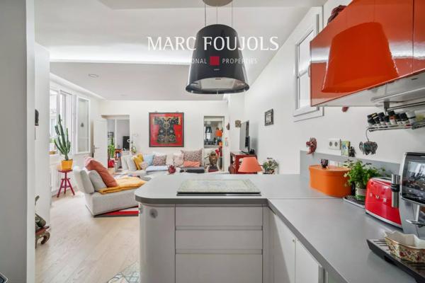 Paris XVI Porte de Saint Cloud : charmant 2 pièces de 55 m²
