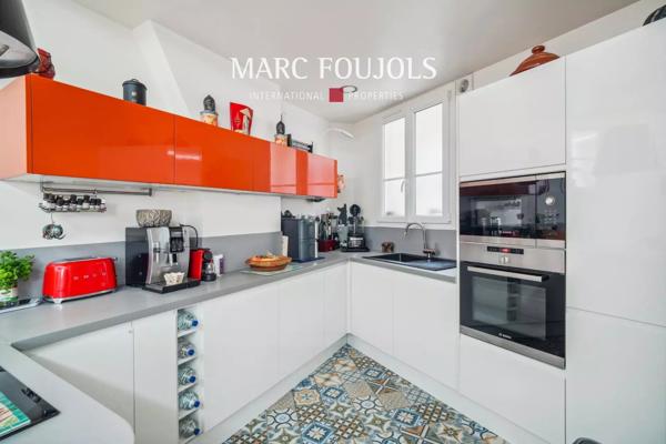 Paris XVI Porte de Saint Cloud : charmant 2 pièces de 55 m²