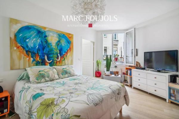 Paris XVI Porte de Saint Cloud : charmant 2 pièces de 55 m²