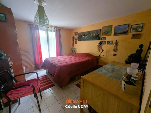 Maison familiale 150 m² avec grand jardin arboré – proche Tours