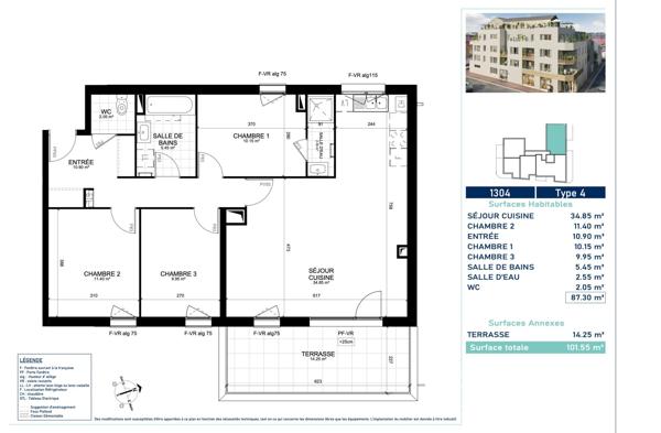 Vente Appartement Marcq-en-Barœul 59700 LILLE-ROUBAIX-TOURCOING
