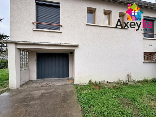 Mably (42300) A VENDRE - MABLY - MAISON RÉNOVÉE AVEC DEUX CHAMBRES, GARAGE ET TERRAIN