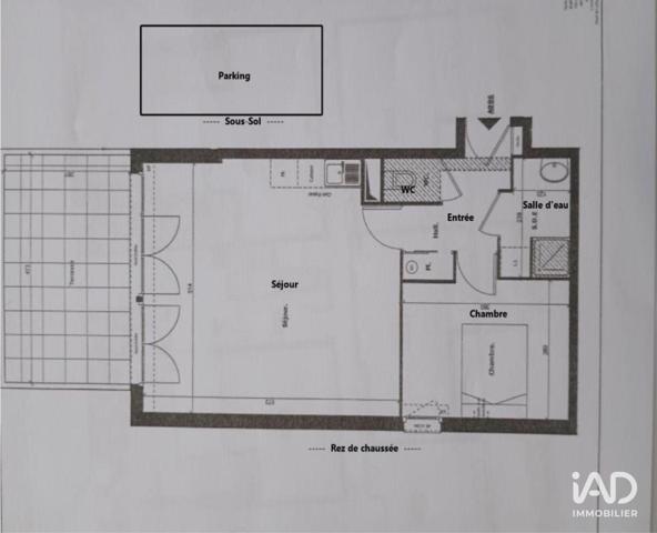 Appartement à vendre 2 pièces 48 m² Saint-Herblain