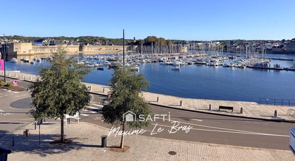 CONCARNEAU Appartement d'exception - Vue port plaisance et Ville close - 6 pièces 155 m2