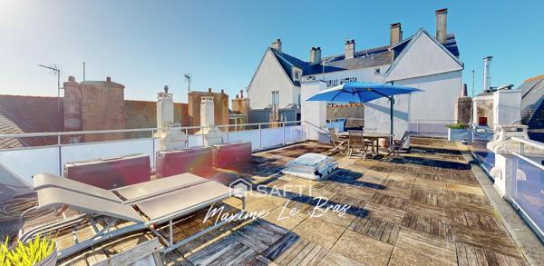 CONCARNEAU Appartement d'exception - Vue port plaisance et Ville close - 6 pièces 155 m2
