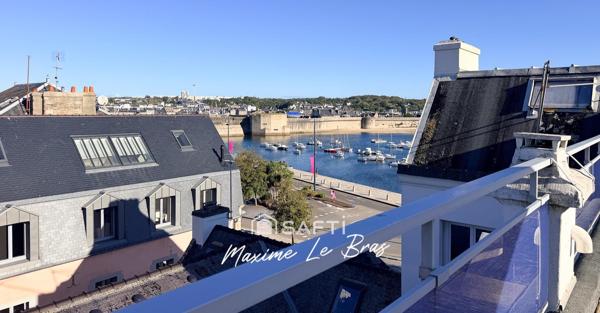 CONCARNEAU Appartement d'exception - Vue port plaisance et Ville close - 6 pièces 155 m2