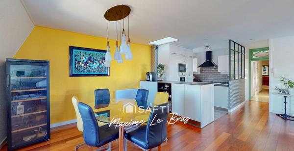 CONCARNEAU Appartement d'exception - Vue port plaisance et Ville close - 6 pièces 155 m2