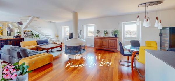 CONCARNEAU Appartement d'exception - Vue port plaisance et Ville close - 6 pièces 155 m2