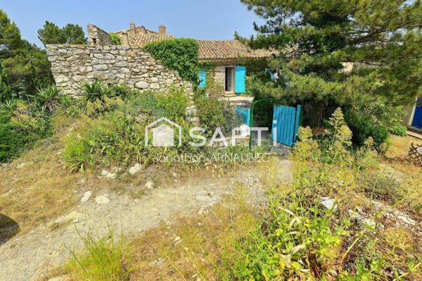 Une maison de caractère en pierre, avec jacuzzi et vue panoramique, pour vivre la Provence autrement.