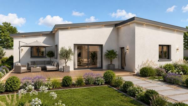 Terrain + Maison à vendre 4 pièces - 90 m²