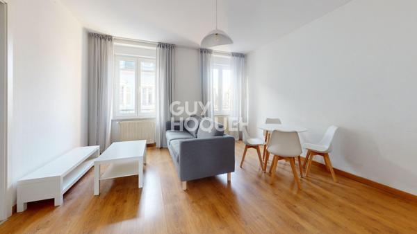 LOCATION : appartement T2 (42 m²) à MULHOUSE