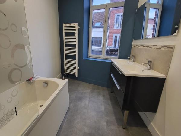 Location Appartement 2 pièces Wattrelos (59150) - WATTRELOS CENTRE