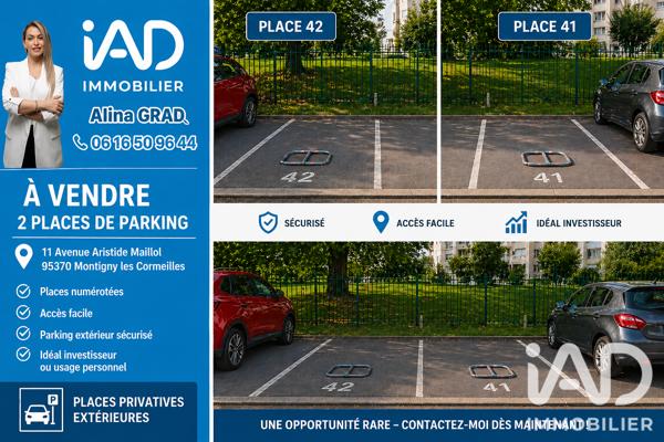 Parking à vendre 22 m² Montigny-lès-Cormeilles