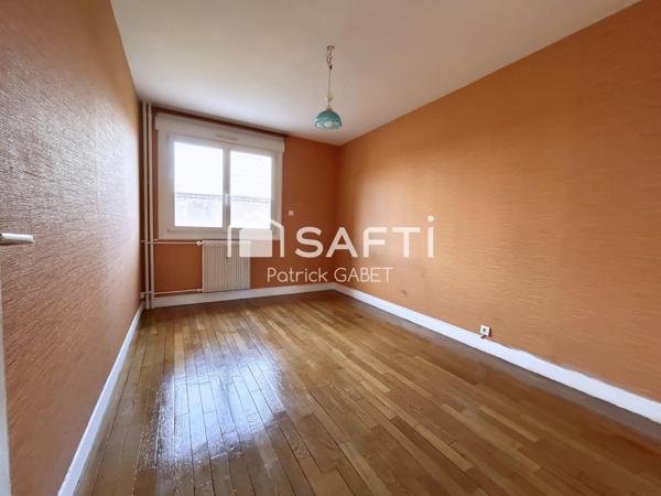 ? Appartement T4 à vendre – Quartier Maladière – Lumineux, calme avec balcon, cave et grenier