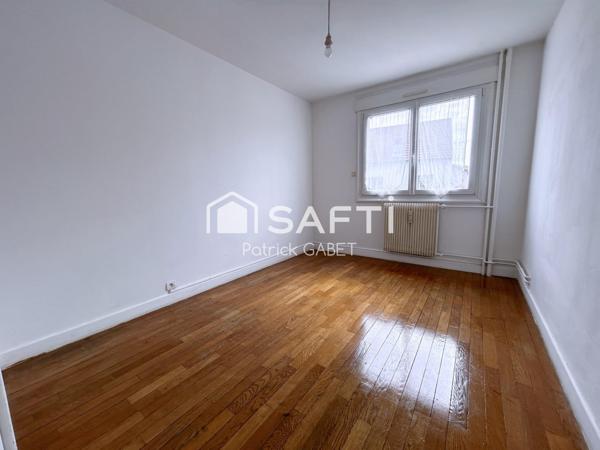 ? Appartement T4 à vendre – Quartier Maladière – Lumineux, calme avec balcon, cave et grenier