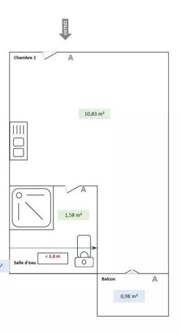 Location                                                      Appartement
                        
                     1 pièces                      12 m2                     à Asnières-sur-Seine