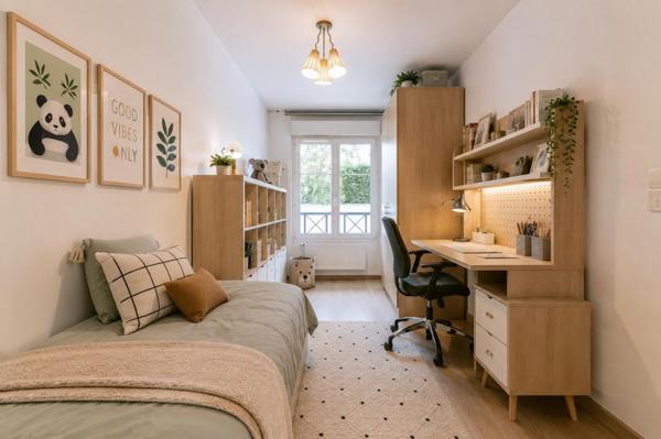 RARE!! Appartement en rez-de-jardin + garages