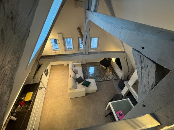 Beau T3 meublé en colombage Rouen centre
