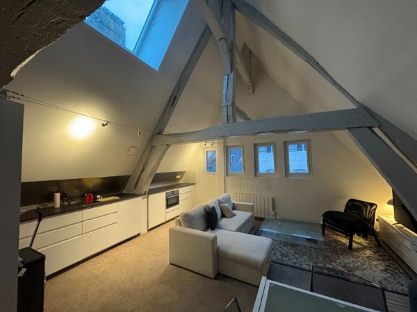 Beau T3 meublé en colombage Rouen centre