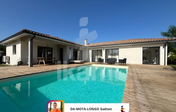 Belle maison contemporaine d'environ 134 m2