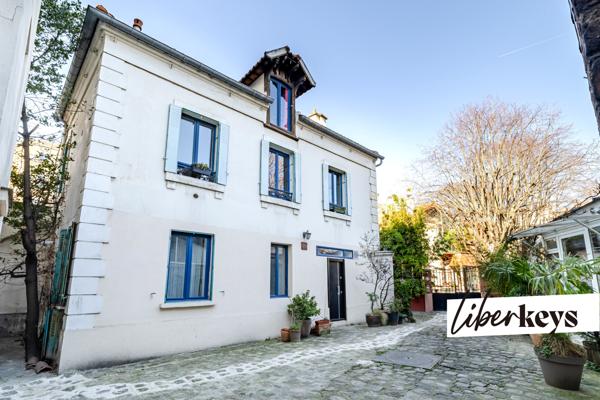 Maison rénovée de 120m² à 350m du METRO Porte de Paris