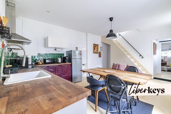 Maison rénovée de 120m² à 350m du METRO Porte de Paris