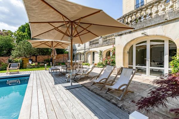 MAISON BOURGEOISE A VENDRE 11 PIECES (SOiSSONS) – 406 m² – 6 CHAMBRES – 5 SALLES D’EAU / SALLE DE BAINS – SALLE DE RECEPTION- SOUS- SOL – GARAGE - PISCINE – JARDIN DE 1 430 m²