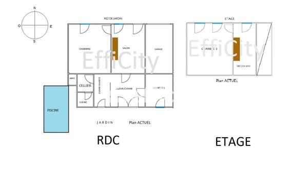 Maison 5 pièces - 185 m² Exclusivité efficity