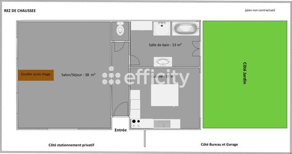 Maison 5 pièces - 100 m² Exclusivité efficity