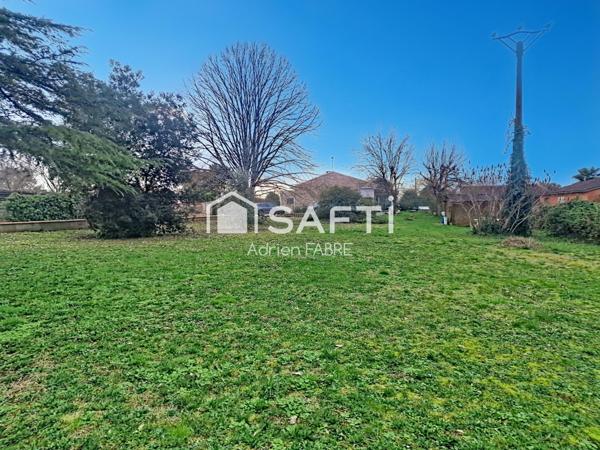 Terrain constructible proche du collège de Bessières