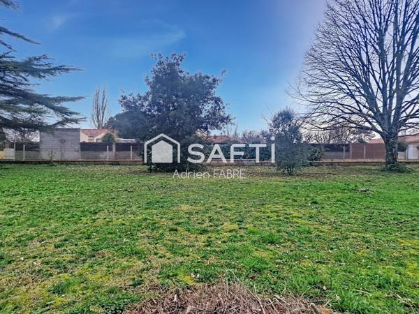 Terrain constructible proche du collège de Bessières