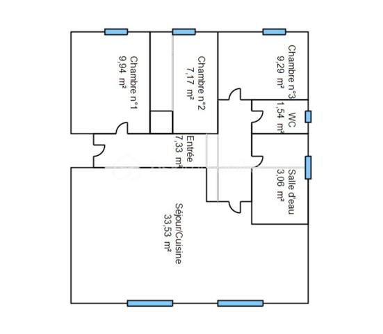 Appartement de 71,86 m²