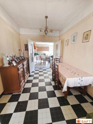 Maison 128 m²- 5 chambres- jardin- habitable de plain-pied.