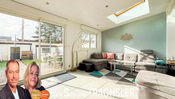 Maison esprit atelier – 3 chambres, jardin & véranda – Coup de cœur aux portes du Mans !