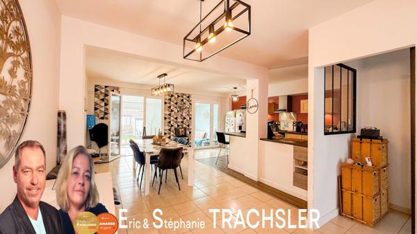 Maison esprit atelier – 3 chambres, jardin & véranda – Coup de cœur aux portes du Mans !