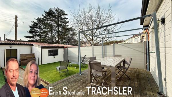 Maison esprit atelier – 3 chambres, jardin & véranda – Coup de cœur aux portes du Mans !