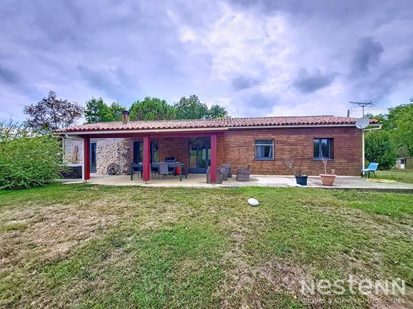 A Vendre Maison de plain-pied de 115 m² sur parcelle de plus d'un hectare à la campagne