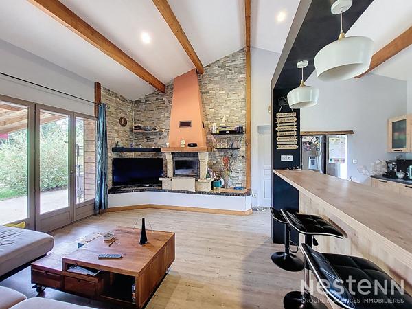 A Vendre Maison de plain-pied de 115 m² sur parcelle de plus d'un hectare à la campagne