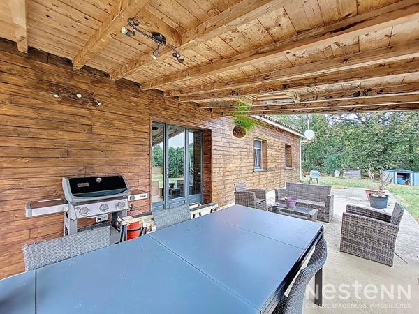 A Vendre Maison de plain-pied de 115 m² sur parcelle de plus d'un hectare à la campagne