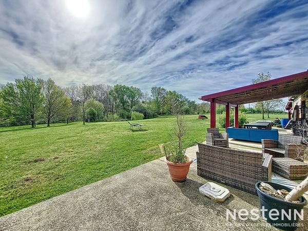 A Vendre Maison de plain-pied de 115 m² sur parcelle de plus d'un hectare à la campagne