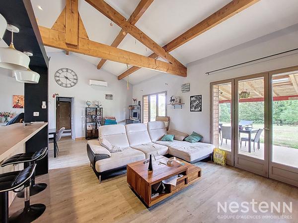 A Vendre Maison de plain-pied de 115 m² sur parcelle de plus d'un hectare à la campagne