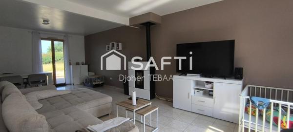 Maison avec jardin et garage, proche gare