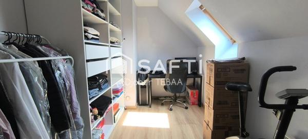 Maison avec jardin et garage, proche gare